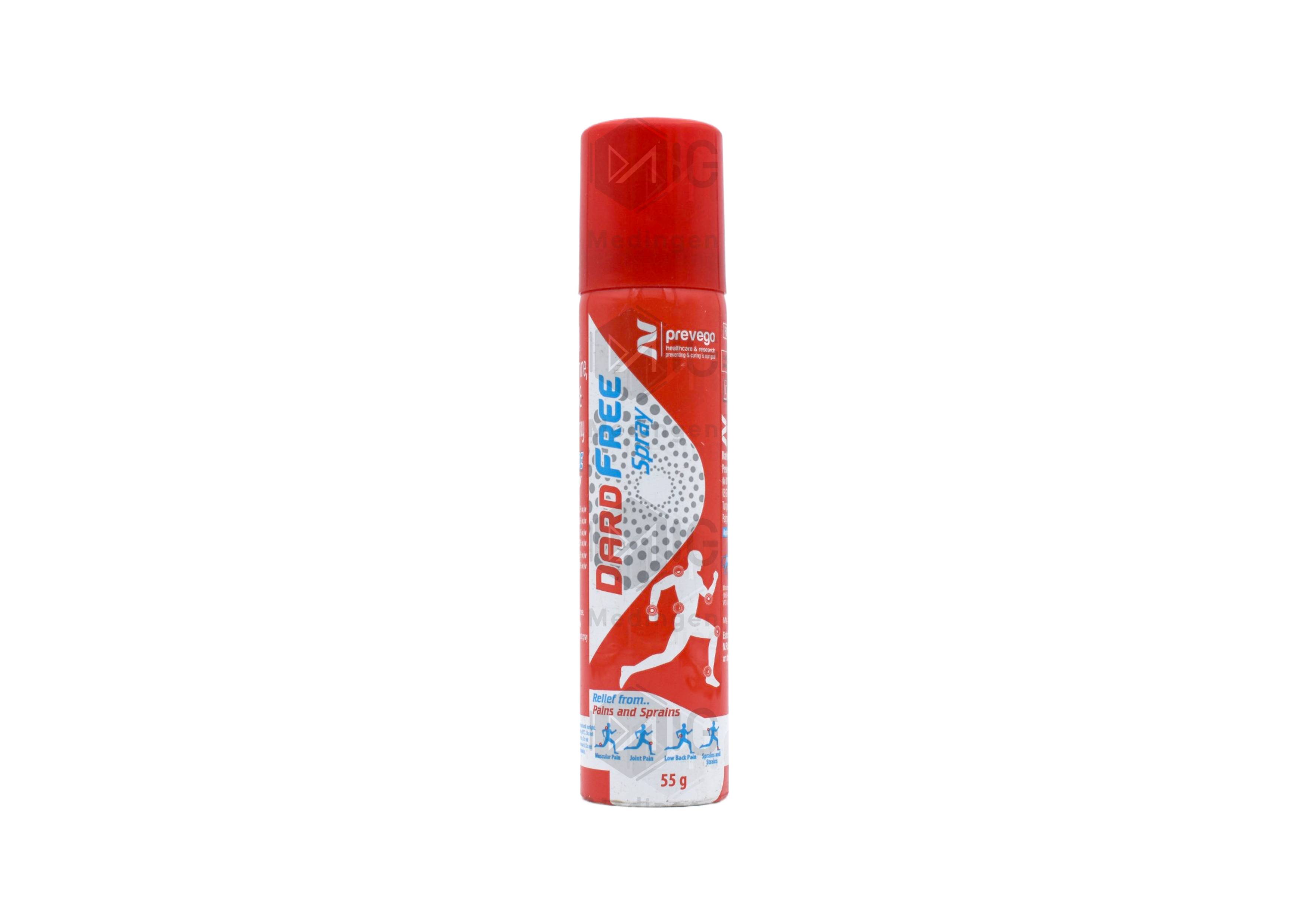 DARD FREE SPRAY 50GM